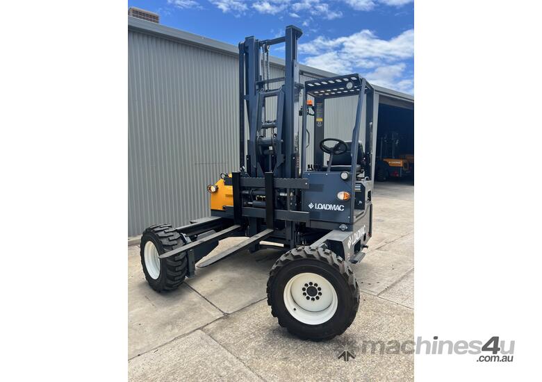 caption Loadmac 225 Ultra Multidirectional Forklift - Long Load Handling Made Easy