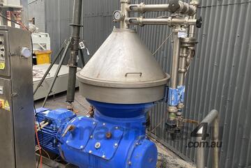 ALFA-LAVAL VNPX 510 SGD34G-50 CLARIFIER CENTRIFUGE 6240rpm 316SS 22kW WINE SKID ALFA-LAVAL VNPX 510 SGD34G-50 CLARIFIER CENTRIFUGE 6240rpm 316SS 22kW WINE SKID