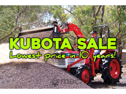 caption KUBOTA SALE. Remanufactured L2402DT 28hp - Lowest price in 10 years!