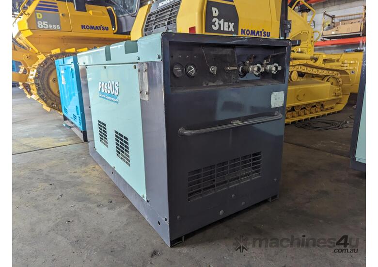 caption 90 CFM Airman Japan Silenced Diesel Compressor