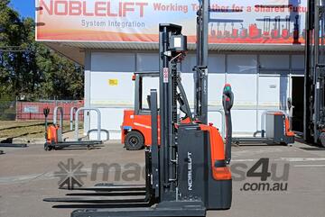 NOBLELIFT 1.8T Straddle Leg Walkie Stacker - Triplex Mast 4000mm FFL