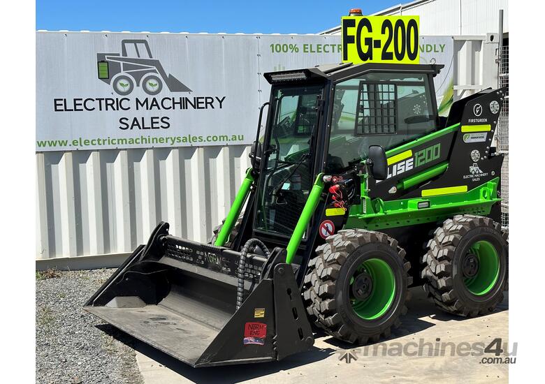 caption Electric Skid Steer Loader - Elise 1200 - Powerful + Profitable! *Authorised Australia Distributor*