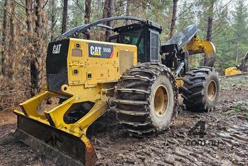 2017 CATERPILLAR 555D GRAPPLE SKIDDER