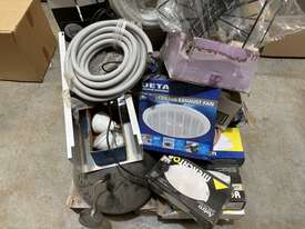 Pallet Of Assorted Electrical Fittings & Fixtures - picture0' - Click to enlarge