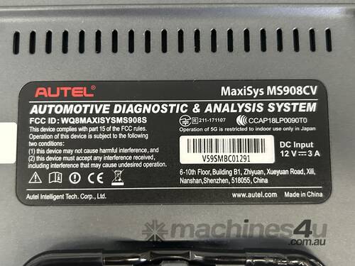 Autel MaxiSys MS908CV Automotive Diagnostic & Analysis System