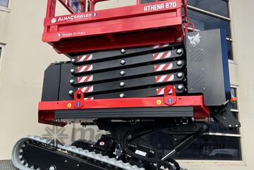 AlmaCrawler Athena 870 BL EVO Bi-Levelling Tracked Scissor Lift