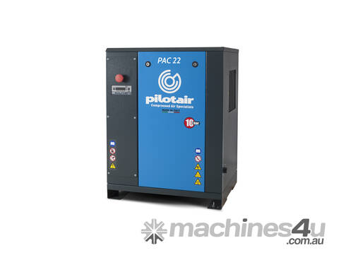 PAC22 Rotary Air Compressor, 22KW, 8 Bar, 22KW Motor, 30hp