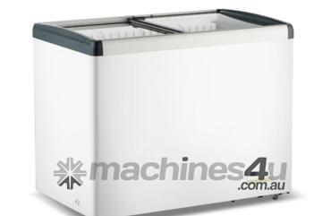 Thermaster 336L Chest Freezer with Flat Glass Sliding Lids - WD336G