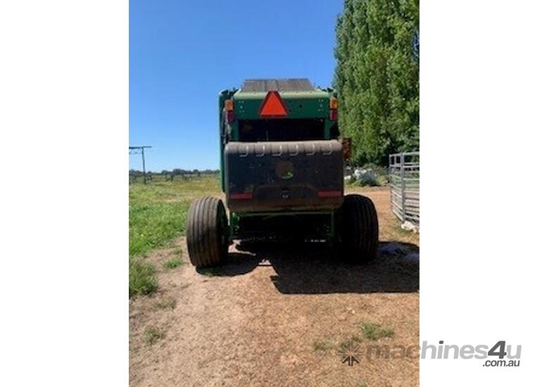 caption 2018 John Deere 460M Round Balers