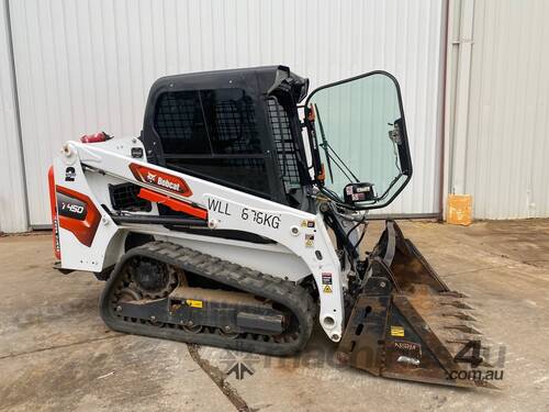 caption Bobcat T450 Track loader for sale