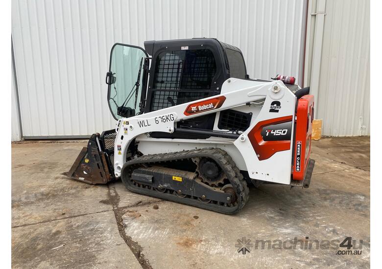 caption Bobcat T450 Track loader for sale