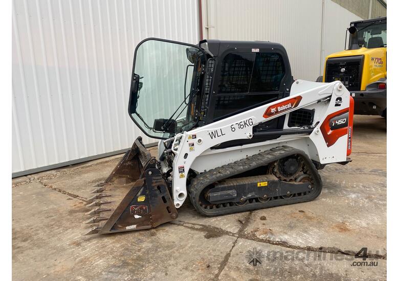 caption Bobcat T450 Track loader for sale