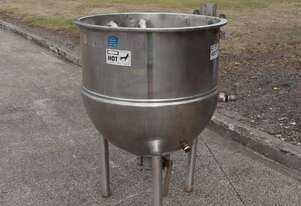 Stainless Steel Jacketed Bowl Kettle - 300 Litres - Groen N80