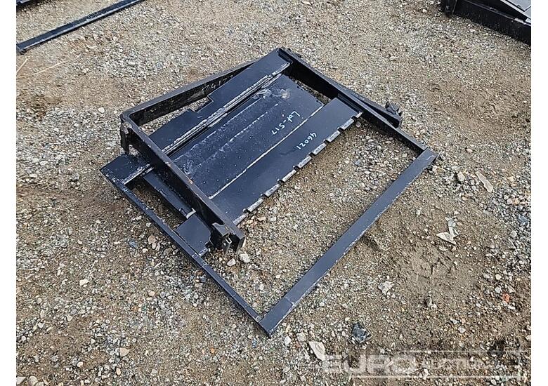caption Unused Captok Forks to suit Mini Skidsteer Loader