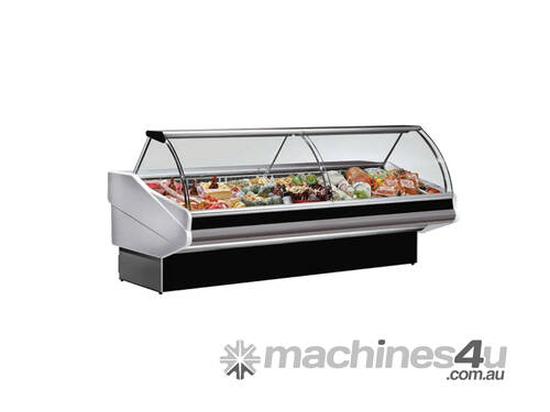 Tecnodom Curved Front Glass Deli Display 2020X1140X1260 Pan2000