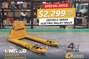 United C-Series Electric Pallet Truck Special