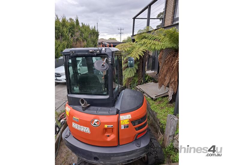 Kubota 4t KX040-4 Angle Blade Excavator 
