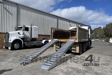 4.2m 3Tonne Heavy Duty Rubber Tyre,Rubber Track Machinery Loading Ramps