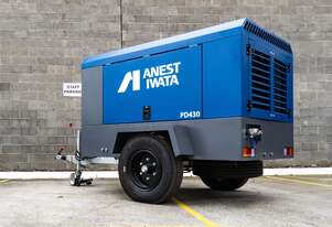 430 CFM Trailer-Mounted Diesel Air Compressor