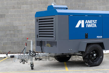 430 CFM Trailer-Mounted Diesel Air Compressor