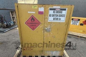 PRATT SAFETY CABINET 160L Hazardous Dangerous Flammable Liquids Storage 5530AS
