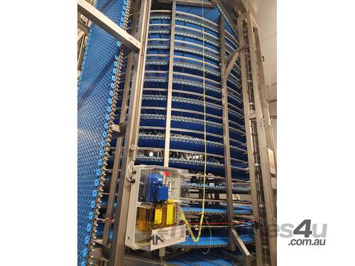 Twin conveyor Technopool Spiral Cooler