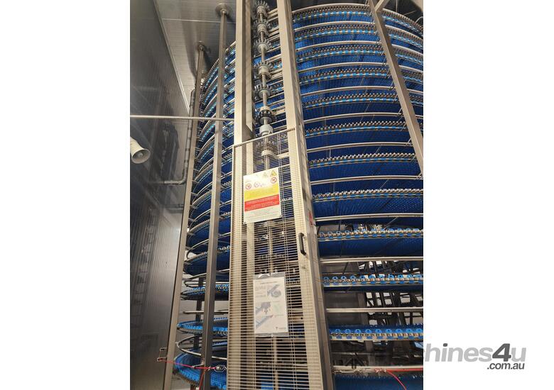 Twin conveyor Technopool Spiral Cooler