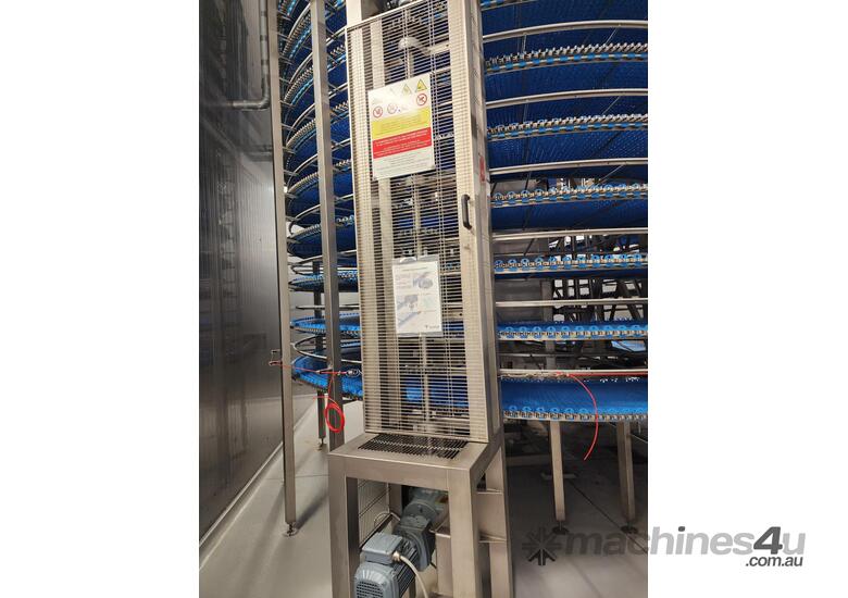Twin conveyor Technopool Spiral Cooler