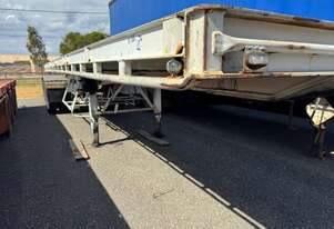 Trailer A Trailer Vawdrey 7300mm tray Spring 2inch bolt in pin and turn table 2001 1TVP046 SN1819