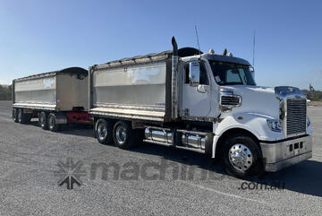 2019 Freightliner Coronado 114 Tipper & Quad Dog Combination