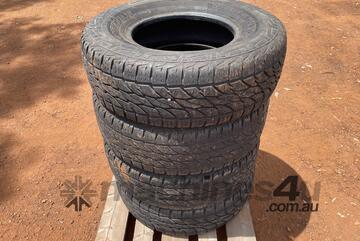 4 X Tyres A/T 265/75R16 (Unreserved)