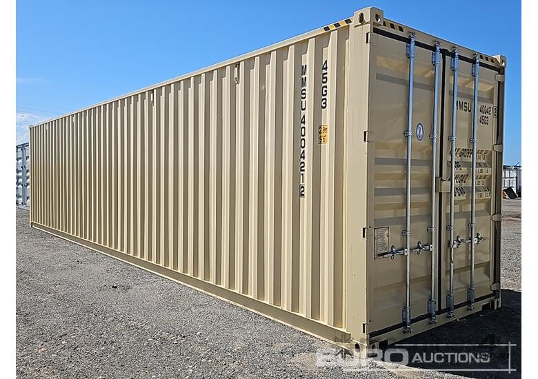 Unused 2025 40HC Container, Lock Box, Four Doors On The Side 