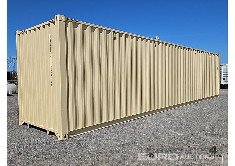 Unused 2025 40HC Container, Lock Box, Four Doors On The Side 