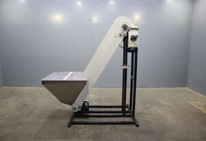 Hopper Elevator Conveyor with Roller Sorter