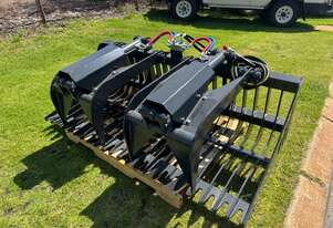 Grapple Rake Bucket Euro Hitch 1830mm Barrett New