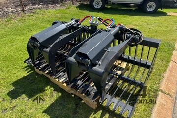 Grapple Rake Bucket Euro Hitch 1830mm Barrett New