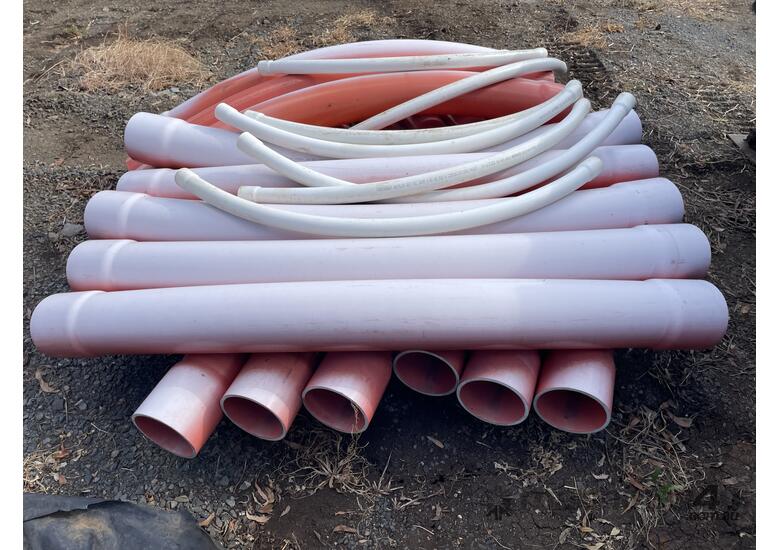 Pallet Of 150mm & 50mm Electrical PVC Conduit