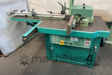 Wadkin BCC Spindle moulder with tenoning slide table
