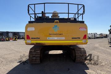 2017 Komatsu PC300LC-8M0 Steel Tracked Excavator, Buckets & Rock Breaker