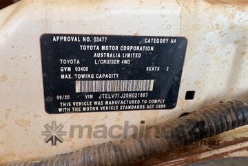 2020 Toyota Landcruiser Workmate Diesel