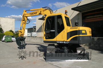 YC85-9 Yuchai 2026 Model Excavator 8.5T + Attachments & Warranty!