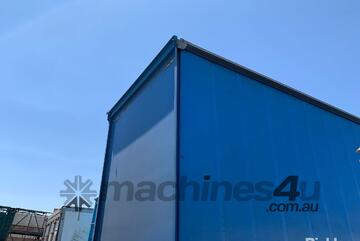 2012 Vawdrey VB S3 Tri Axle Drop Deck Curtainside Trailer