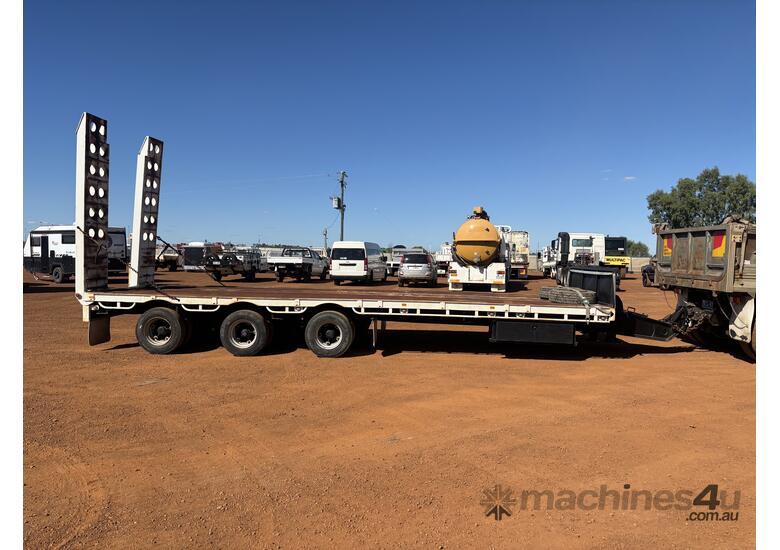 1987 Homemade Tag Trailer Tri-Axle