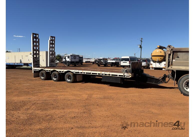 1987 Homemade Tag Trailer Tri-Axle