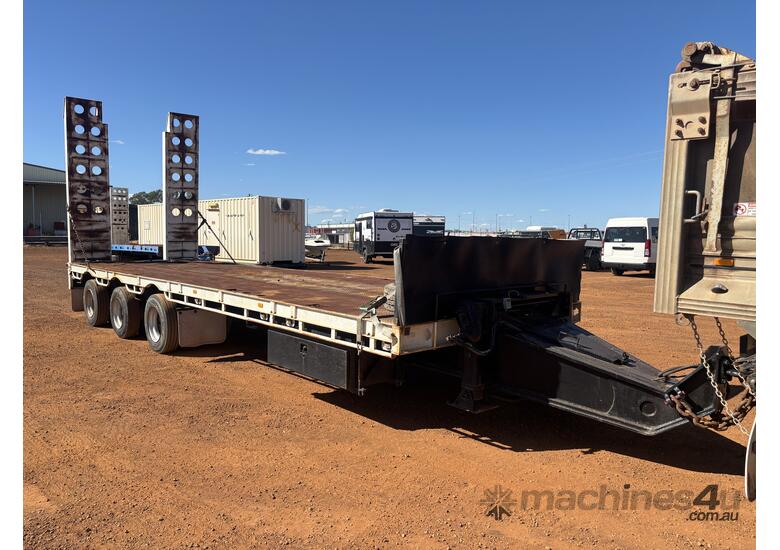 1987 Homemade Tag Trailer Tri-Axle