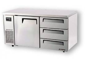 Turbo Air KUF15-3D-3 Drawer Under Counter Side Prep Table Freezer - picture0' - Click to enlarge