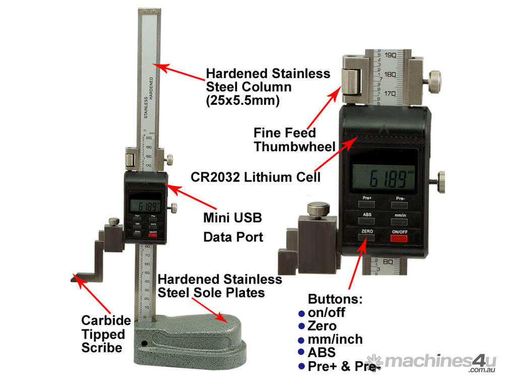 New Ausee 07009000200 Height Gauge in CRANBOURNE WEST, VIC