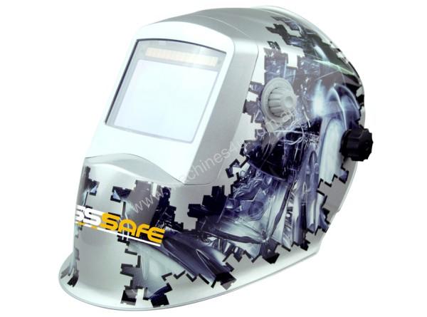 caption BOSSSAFE 700197 URBAN ELECTRONIC WELDING HELMET