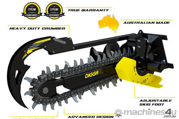2016 DIGGA BIGFOOT 1500 XD HF TRENCHER ATTACHMENT