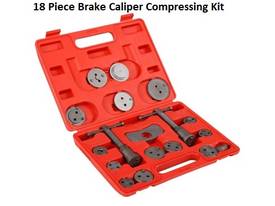 Universal 18 piece brake caliper service tool set  - picture0' - Click to enlarge